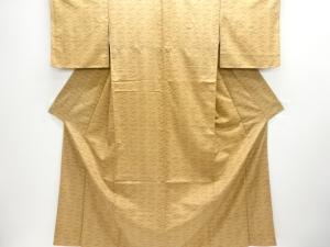 アンティーク　花菱模様上代紬着物
